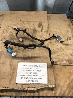 BMW 7er 745Li E65 2003 4.4 Benzin - Off Side Vordersitz Kabelbaum