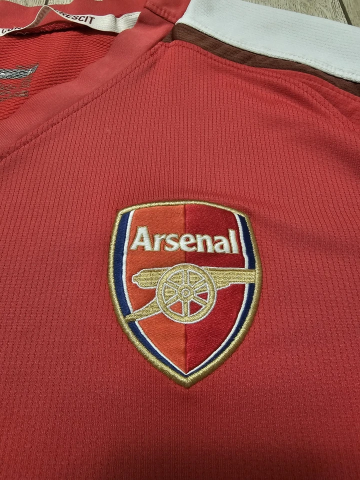 CAMISA DE FUTEBOL ARSENAL 2008 2010 CASA VINTAGE LONDRES CAMISA DE FUTEBOL L NIKE - Imagem 4 de 4