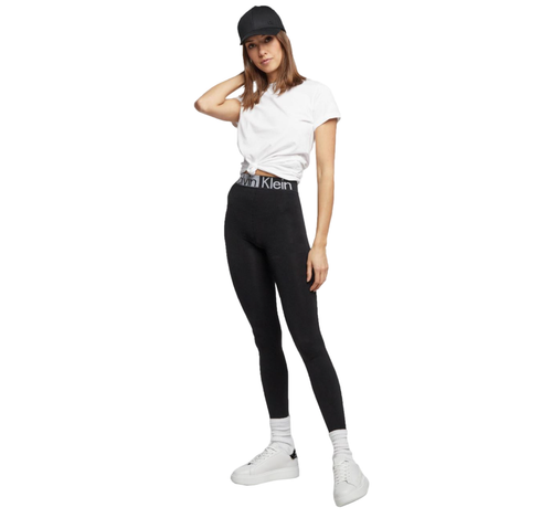2 x Womens Calvin Klein Black Slim Fit Pull On High Rise Leggings - Picture 5 of 7