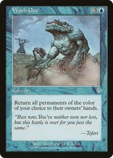 Wash Out #87 (Foil) (Damaged) Invasion INV Magic MTG