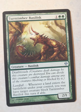 #190 Turntimber Basilisk MTG Zendikar