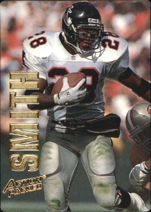 1993 Action Packed #127 Tony Smith RB - NM
