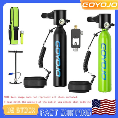 #ad #ad Mini Scuba Diving Tank Underwater Swimming Dive Bottle 0.5L Oxygen Cylinder $85.49