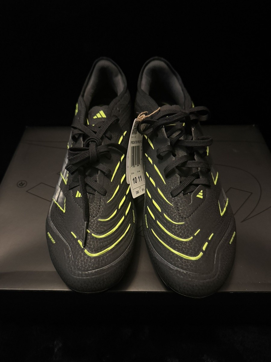 NEW Adidas Predator Pro Firm Ground Soccer Cleats Black Mens  display picture 1