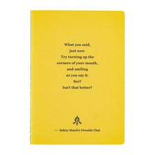 Hobonichi Techo Fireside Chat Notebook, Plain B6 , 80 pages, Notebook Accessory
