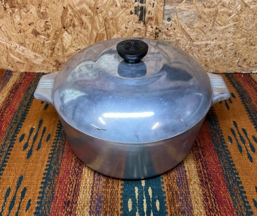 Vintage Wagner Ware Sidney -O- Magnalite 4248P Dutch Oven 5qt Bräter mit Deckel