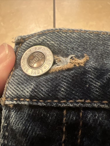 Vintage 90s Levi’s SilverTab BAGGY Light Blue Denim Jeans - Picture 5 of 12