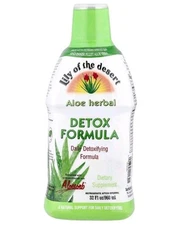 AloeHerbal  Dietary Supplement Natural Herbal Detox 32oz SEE PICTURES 