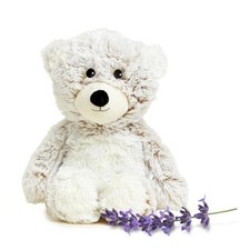Microwavable  Weighted Stuffed Animals, Marshmallow Brown Bear - Heated