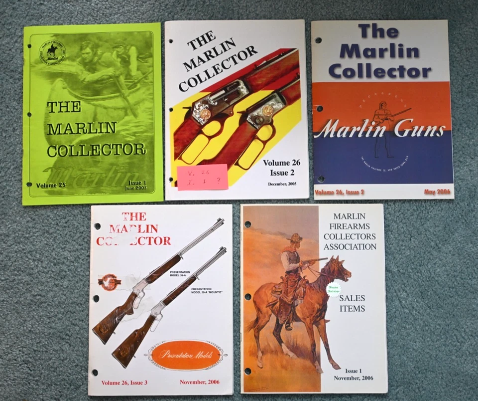 Publicación Asociación THE MARLIN COLLECTOR Vol. #18 a Vol. #26 Foto 4 de 4