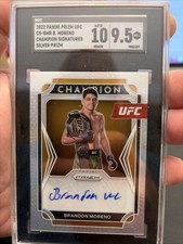 2022 Panini Prism UFC Brandon Moreno Champion Signatures Auto