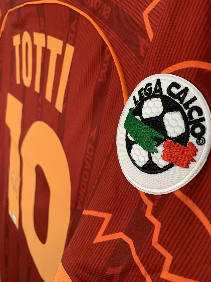 Francesco Totti Signed Autographed AS Roma 1999/00 Home Jersey