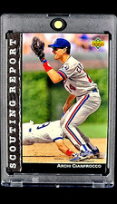 1992 UD Upper Deck Scouting Report Card #SR5 Archi Cianfrocco RC Rookie Expos. rookie card picture