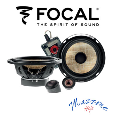 Focal Flax Evo Ps 165FE Set 2 Ways Woofer IN Linen Tweeter Crossover Coffers