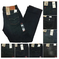 Levi's Levi Strauss Mens 514 Straight Leg Slim Fit Denim Jeans Pants