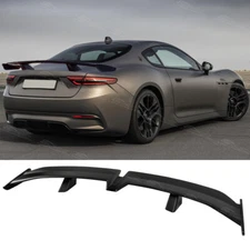 For Maserati GranTurismo Matte Black 54" Rear Trunk PRO Style Sport Spoiler Wing