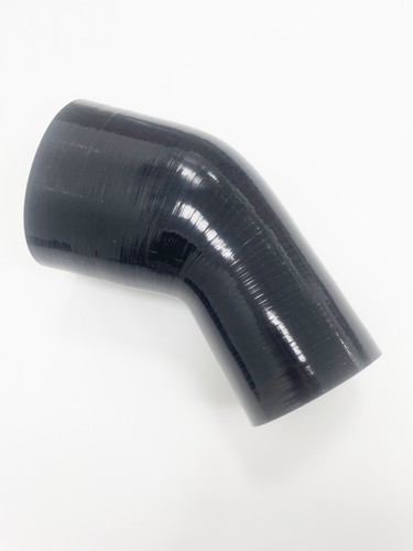 45 DEGREE 3"-4" 76MM-102MM ELBOW INTAKE/INTERCOOLER SILICONE COUPLER PIPE HOSE - Picture 2 of 6