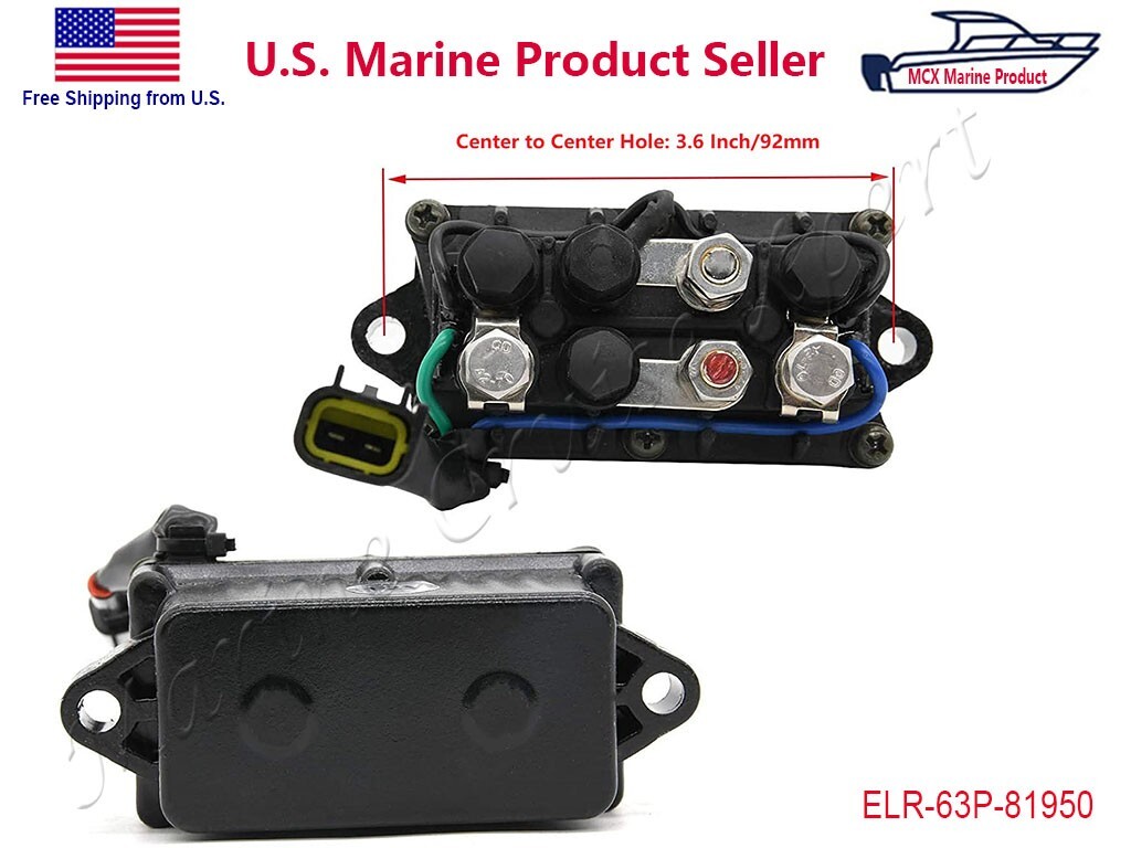 Pour Power Trim Et Tilt Pour Relais Assy 6H1-81950 Pour Moteurs Hors