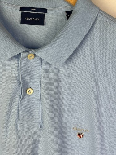GANT POLO SHIRT Size 2XL (Fits Like XL) Men`s Short Sleeve - Great Condition - 第 3/5 張圖片