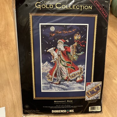 Dimensions Gold Collection Traîneau du Père Noël 8664 Kit de