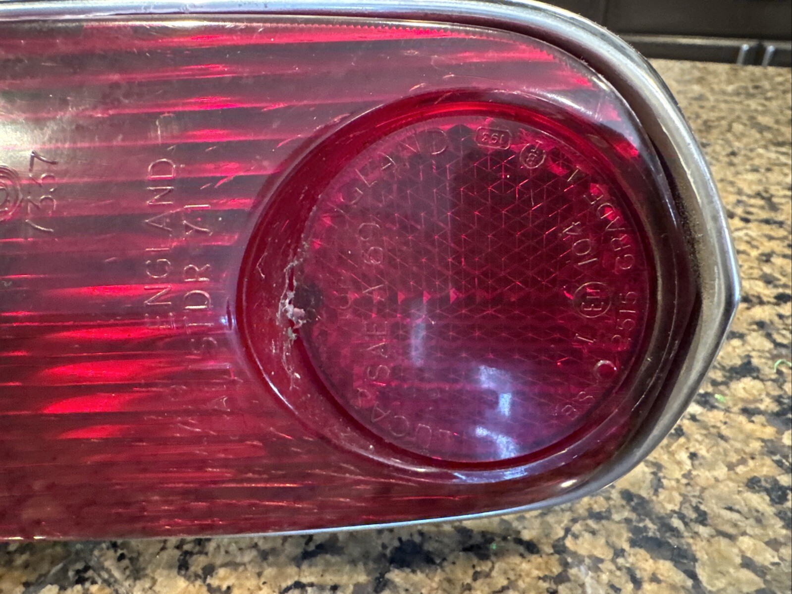 1974-1980 ROLLS ROYCE SILVER SHADOW II BENTLEY LUCAS TAIL LIGHT LAMP ASSEMBLY