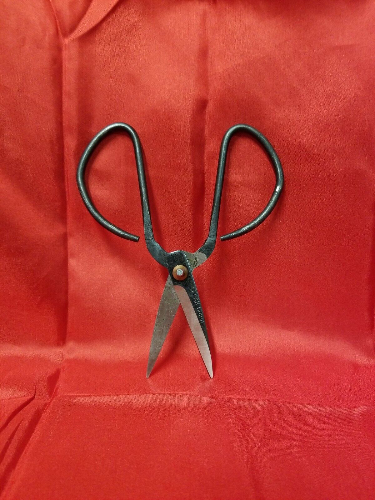 Hand Forged Scissors Primitive Butterfly 