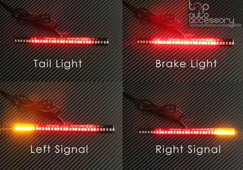 33-SMD LED Bar Brake Tail Light & Left/Right Turn Signal Lamp for Can-Am Moto - Picture 2 of 4
