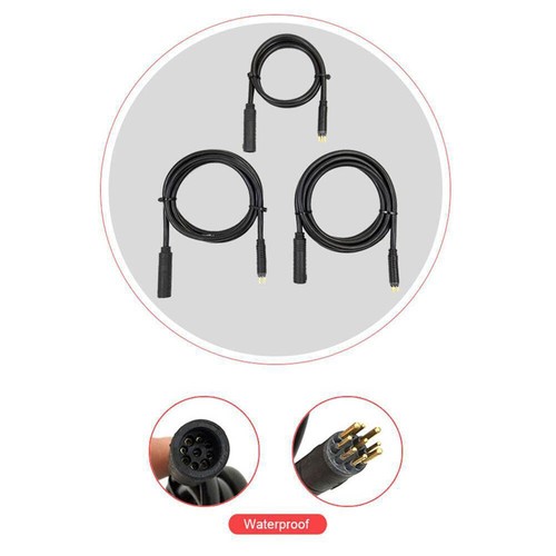 USA 130cm 9Pin Wheel Motor Extension Cable Female to Male Wire for Electric Bike - 第 10/12 張圖片