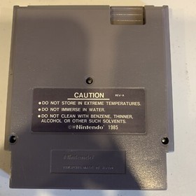 Nintendo NES Cart Authentic/Original Tested Wizards & Warriors 2 Ironsword