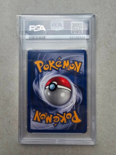 2000 Pokemon Dark Dragonite 1st Edition Holo Team Rocket PSA 8 - Picture 2 of 2