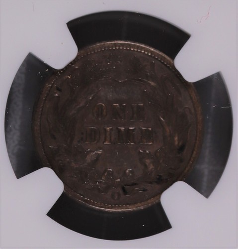 1899-O Barber Silver Dime NGC XF-40 #0-011 - Picture 2 of 2