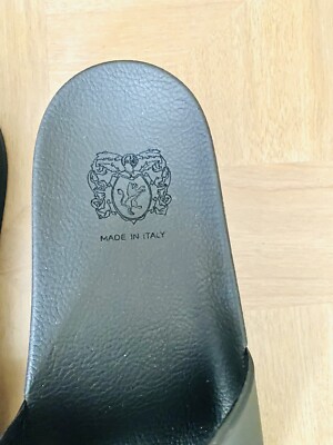 Brunomagli Italian logo men slides NWB Bruno Magli Bologna Slide Sandal (Men) | Nordstrom main image 4