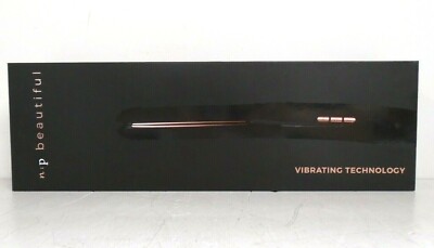 NEW N:P Beautiful Vibrating Technology Flat Iron | Rose Gold 