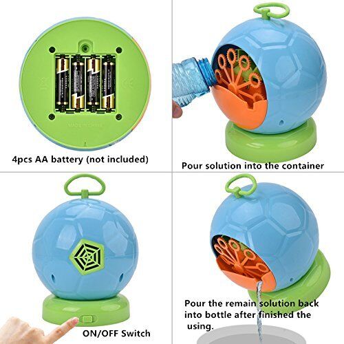 Bubble Blower Machine for kids & parties! 500+ bubbles per minute! - Picture 2 of 6