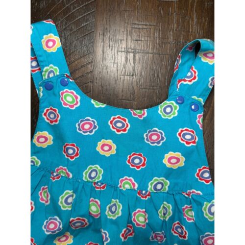 90s Rainbow vintage Gymboree DAISY knot Sundress Girls XX-Large Sleeveless - Picture 3 of 12