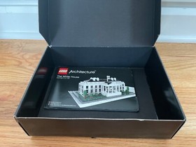 LEGO ARCHITECTURE: The White House (21006) COMPLETE (READ DESCRIPTION!)