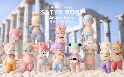 Pop Mart Satyr Rory griechische mythische Babys Serie Figur Blindbox 1 Stck. brandneu