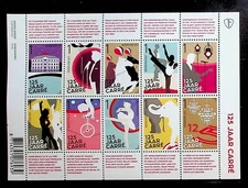 NETHERLANDS Sc 1424 NH MINISHEET OF 2012 - ROYAL THEATER