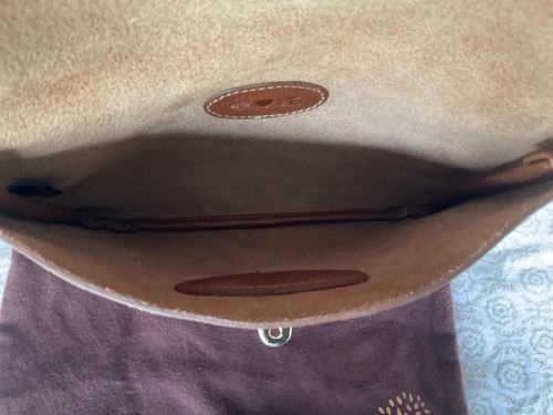 SUPER RARE Mulberry UNION JACK OAK POUCH / CLUTCH ~ NVT Leather & Dustbag unused - Picture 10 of 17