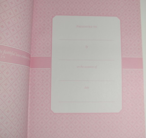 Holy Bible -New Living Translation,- Pink And Brown - Imagen 2 de 4