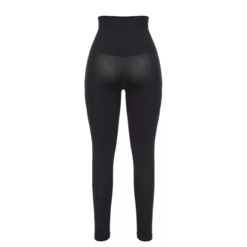 Women's Slimming High-Waisted Shaping Leggings Tummy Control Body Shapewear Tone - Picture 16 of 38