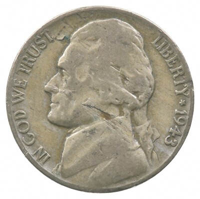 1943-P Jefferson Nickel Lamination Error *6150 | eBay