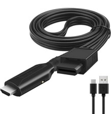 Wii to HDMI Adapter Converter Cable Full HD 1080P Plug Play for Television PC
