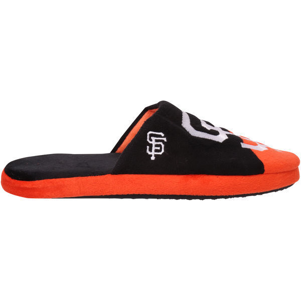 San Francisco Giants Womens Colorblock Fur Slide Slippers MLB - S 5/6 - M 7/8