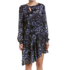 NEW with tags,  Parker Bluebonnet Asymmetrical Dress, Small, MSRP $398
