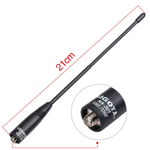 2pcs NAGOYA NA-701 SMA-F Dual Band VHF/UHF 144/430MHz Antenna for BaoFeng UV-5R - Zdjęcie 3 z 7