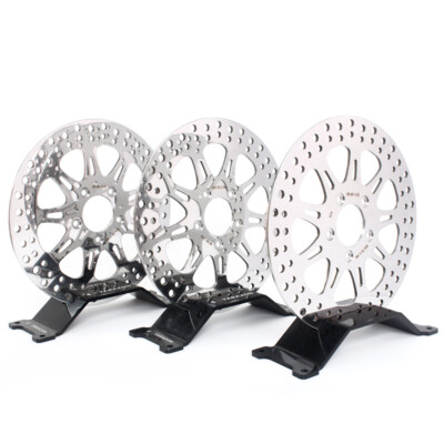 Polished 11.5 Front Rear Brake Rotors for Harley Touring Electra Glide 2000-2007
