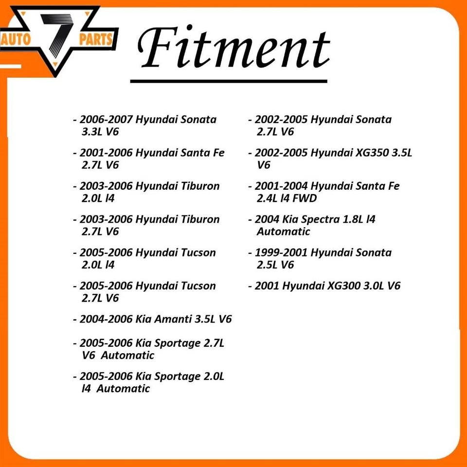 Sensor de velocidad de transmisión automática salida Dorman para Hyundai Azera 2006-2007 Foto 3 de 4