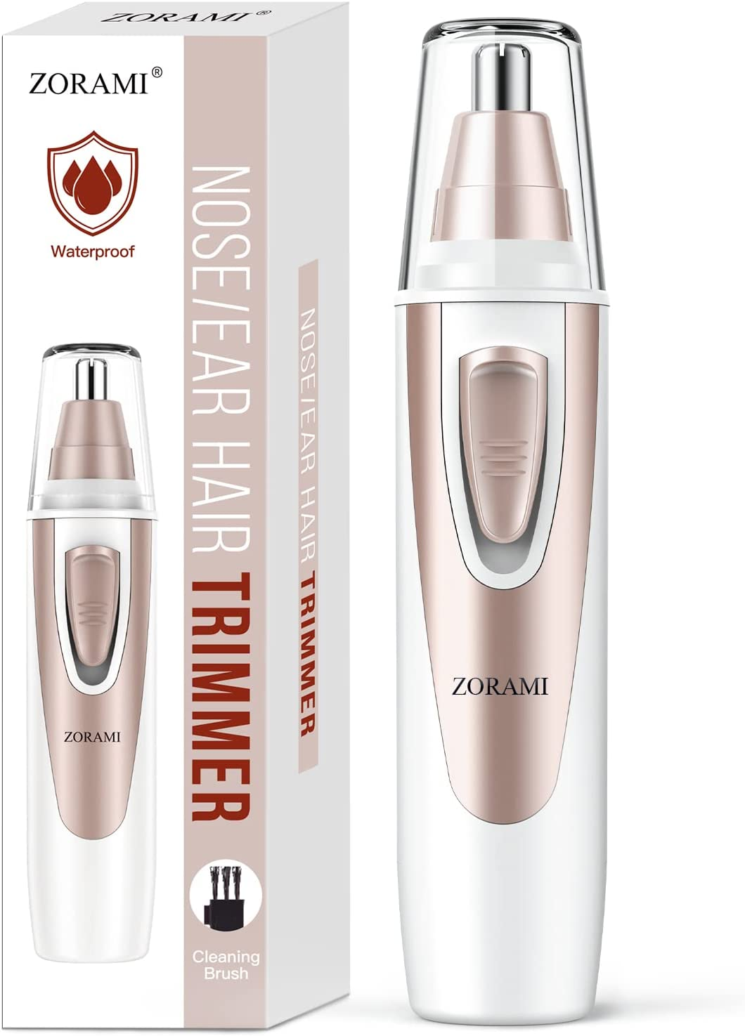 2025 Painless Professional Ear Nose Eyebrow Facial Hair Trimmer Clipper