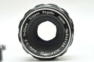 Nikon Non-AI Nikkor-H 50mm F2 Manual Focus Lens SN860169 | eBay